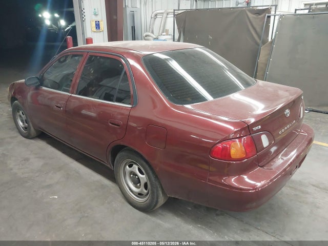 2000 Toyota Corolla Ve მანქანა იყიდება აუქციონზე, vin: 1NXBR12E2YZ401479, აუქციონის ნომერი: 45110205