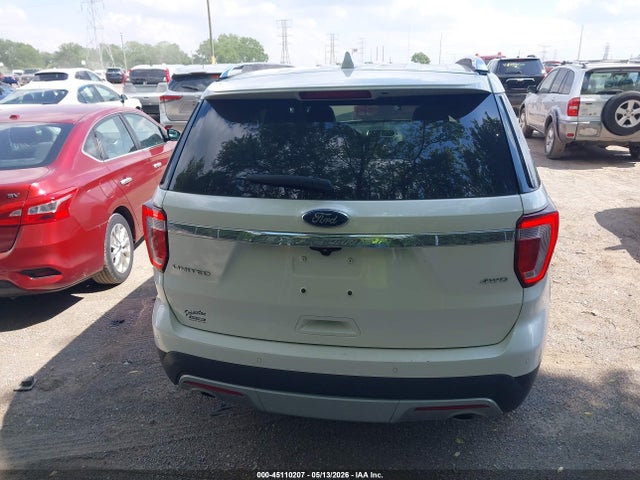 Aukcja sprzedaży 2016 Ford Explorer Limited, vin: 1FM5K8F88GGB10528, numer aukcji: 45110207