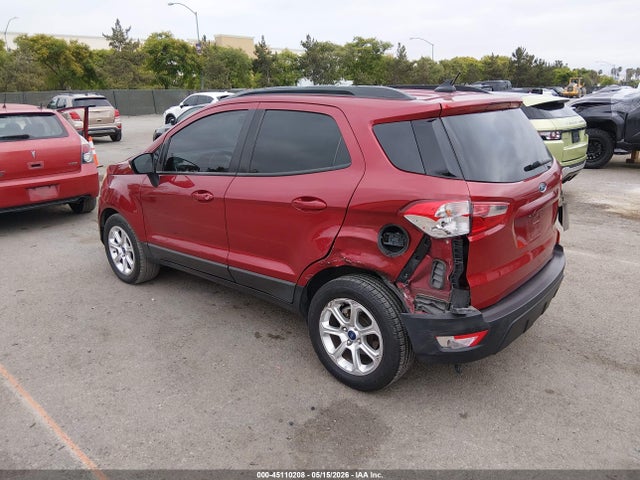 MAJ3P1TE0JC158429 Ford Ecosport Se