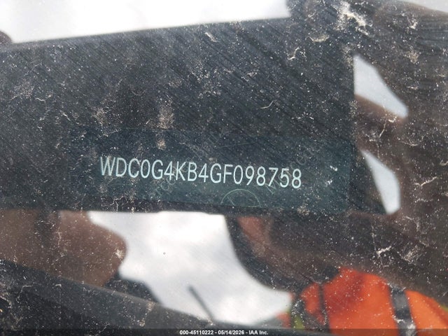 45110222 :رقم المزاد ، WDC0G4KB4GF098758 vin ، 2016 Mercedes-benz Glc 300 4matic مزاد بيع