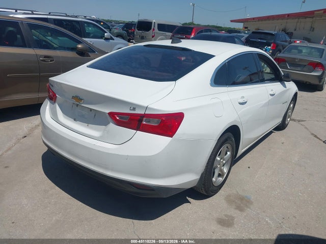 Aukcja sprzedaży 2016 Chevrolet Malibu Ls, vin: 1G1ZB5ST6GF309316, numer aukcji: 45110226