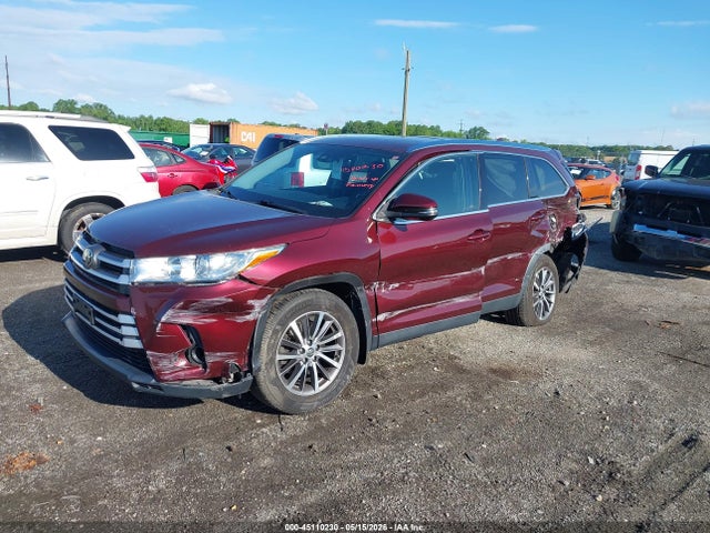 Продажа на аукционе авто 2019 Toyota Highlander Xle, vin: 5TDJZRFH7KS982332, номер лота: 45110230