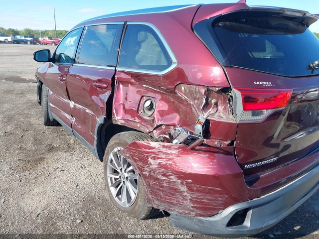 Продажа на аукционе авто 2019 Toyota Highlander Xle, vin: 5TDJZRFH7KS982332, номер лота: 45110230