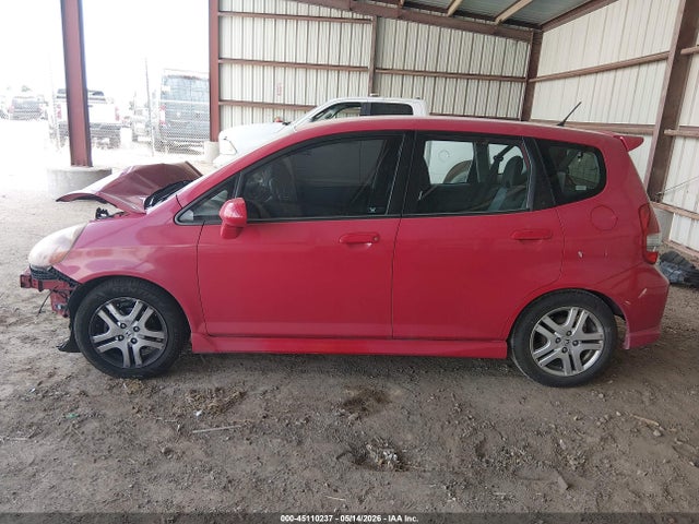 Auction sale of the 2007 Honda Fit Sport, vin: JHMGD386X7S016409, lot number: 45110237