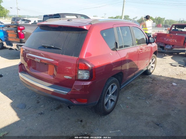 Продаж на аукціоні авто 2016 Jeep Compass High Altitude Edition, vin: 1C4NJCEA6GD804781, номер лоту: 45110248