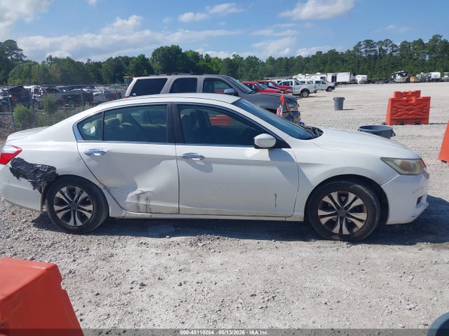 2013 Honda Accord Lx მანქანა იყიდება აუქციონზე, vin: 1HGCR2F39DA126357, აუქციონის ნომერი: 45110254