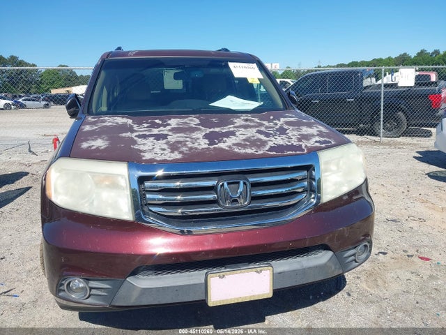 45110260 :رقم المزاد ، 5FNYF3H54DB013229 vin ، 2013 Honda Pilot Ex-l مزاد بيع