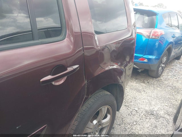 45110260 :رقم المزاد ، 5FNYF3H54DB013229 vin ، 2013 Honda Pilot Ex-l مزاد بيع