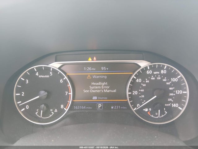 45110357 :رقم المزاد ، 1N4BL4DV3KC164315 vin ، 2019 Nissan Altima 2.5 Sv مزاد بيع