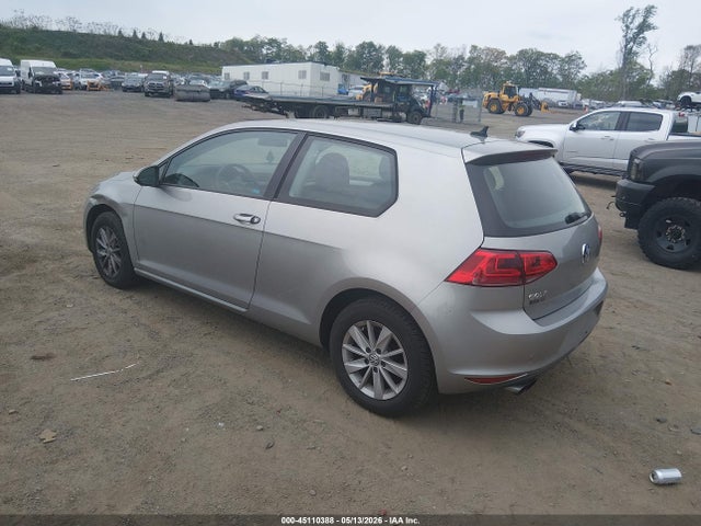 Продаж на аукціоні авто 2015 Volkswagen Golf Tsi S 2-door, vin: 3VW817AU7FM068888, номер лоту: 45110388