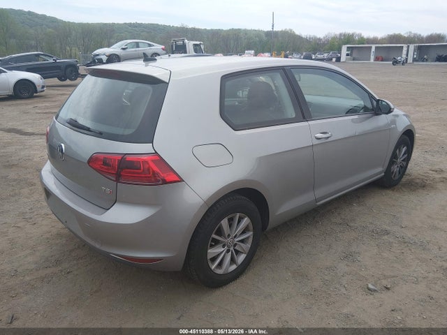 Продаж на аукціоні авто 2015 Volkswagen Golf Tsi S 2-door, vin: 3VW817AU7FM068888, номер лоту: 45110388