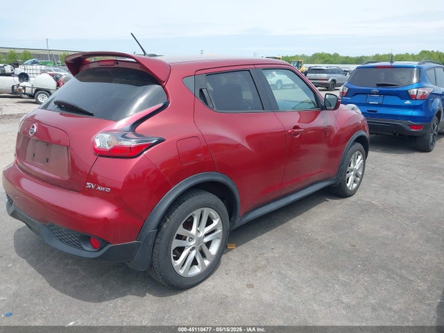 45110477 :رقم المزاد ، JN8AF5MV1FT559719 vin ، 2015 Nissan Juke Sv مزاد بيع