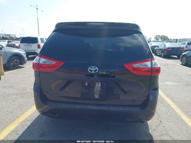 45110487 :رقم المزاد ، 5TDZZ3DC3HS863161 vin ، 2017 Toyota Sienna L 7 Passenger مزاد بيع