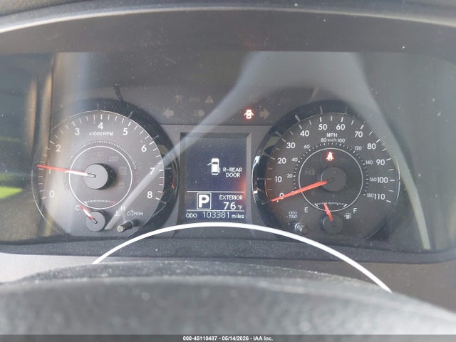 45110487 :رقم المزاد ، 5TDZZ3DC3HS863161 vin ، 2017 Toyota Sienna L 7 Passenger مزاد بيع