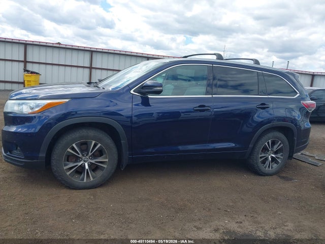 Aukcja sprzedaży 2016 Toyota Highlander Xle V6, vin: 5TDJKRFH0GS242875, numer aukcji: 45110494