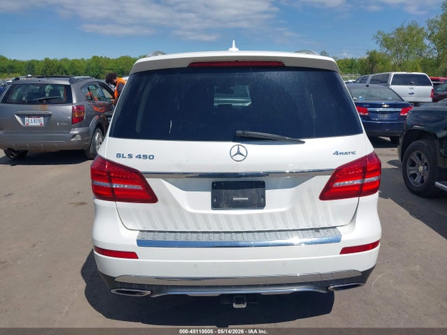 Продажа на аукционе авто 2017 Mercedes-benz Gls 450 4matic, vin: 4JGDF6EE7HA968461, номер лота: 45110505