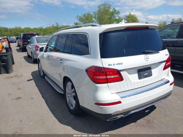Продажа на аукционе авто 2017 Mercedes-benz Gls 450 4matic, vin: 4JGDF6EE7HA968461, номер лота: 45110505