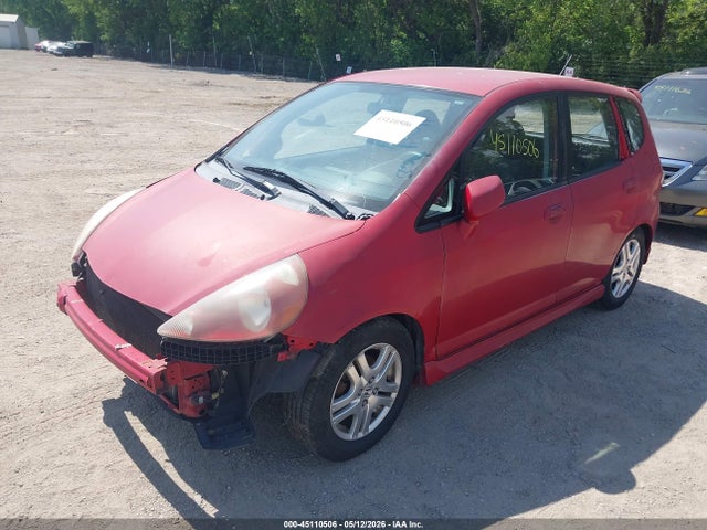 2007 Honda Fit Sport მანქანა იყიდება აუქციონზე, vin: JHMGD38617S023975, აუქციონის ნომერი: 45110506