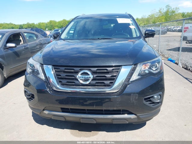 2018 Nissan Pathfinder Platinum/s/sl/sv მანქანა იყიდება აუქციონზე, vin: 5N1DR2MM2JC633465, აუქციონის ნომერი: 45110510