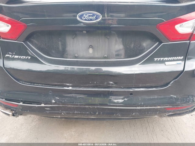 45110514 :رقم المزاد ، 3FA6P0D99ER250509 vin ، 2014 Ford Fusion Titanium مزاد بيع