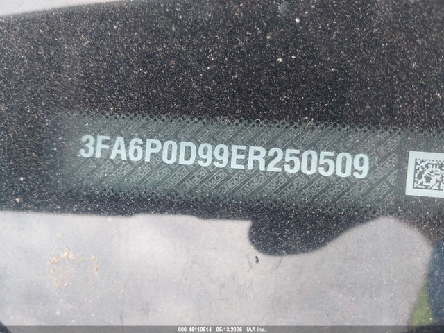 45110514 :رقم المزاد ، 3FA6P0D99ER250509 vin ، 2014 Ford Fusion Titanium مزاد بيع