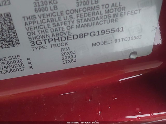 GMC Sierra 1500 2wd Short Box Slt 2023 3GTPHDED8PG195541 Image 9