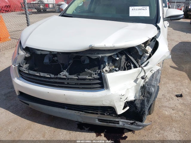 2016 Toyota Highlander Limited Platinum V6 მანქანა იყიდება აუქციონზე, vin: 5TDYKRFH1GS183186, აუქციონის ნომერი: 45110563
