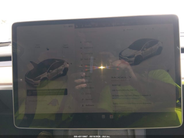 45110667 :رقم المزاد ، 7SAYGDED9SA356792 vin ، 2025 Tesla Model Y Long Range Dual Motor Rear-wheel Drive مزاد بيع