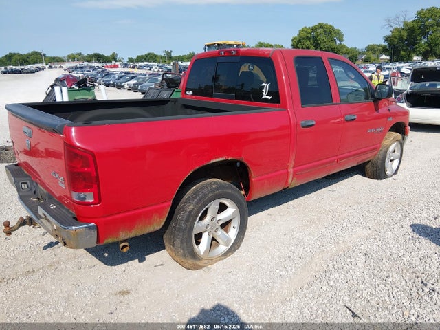 2006 Dodge Ram 1500 Slt/trx4 Off Road/sport მანქანა იყიდება აუქციონზე, vin: 1D7HU18216S586214, აუქციონის ნომერი: 45110682