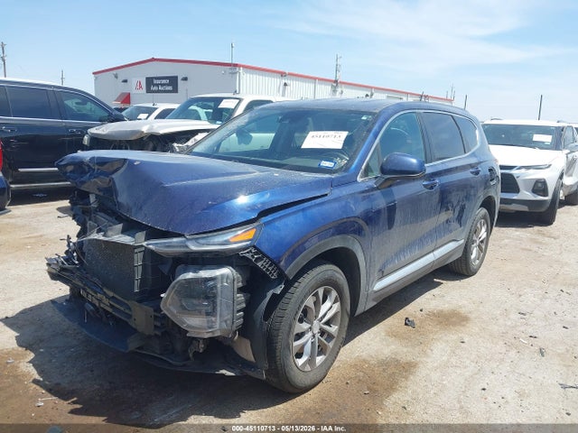 2020 Hyundai Santa Fe Se მანქანა იყიდება აუქციონზე, vin: 5NMS23AD7LH183696, აუქციონის ნომერი: 45110713