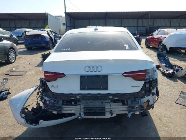 Aukcja sprzedaży 2020 Audi A4 Premium Plus 45 Tfsi Quattro S Tronic, vin: WAUENAF4XLA067708, numer aukcji: 45110748
