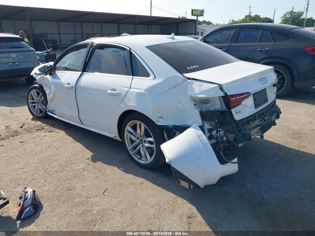 Aukcja sprzedaży 2020 Audi A4 Premium Plus 45 Tfsi Quattro S Tronic, vin: WAUENAF4XLA067708, numer aukcji: 45110748