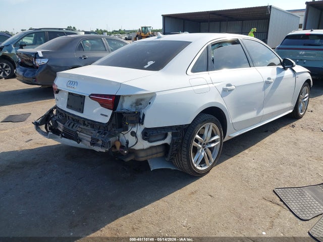 Aukcja sprzedaży 2020 Audi A4 Premium Plus 45 Tfsi Quattro S Tronic, vin: WAUENAF4XLA067708, numer aukcji: 45110748
