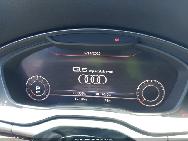 Aukcja sprzedaży 2019 Audi Q5 45 Premium, vin: WA1BNAFY7K2023452, numer aukcji: 45110759