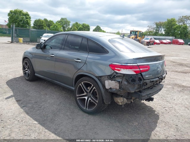 2017 Mercedes-benz Amg Gle 43 Coupe 4matic მანქანა იყიდება აუქციონზე, vin: 4JGED6EB1HA058742, აუქციონის ნომერი: 45110802