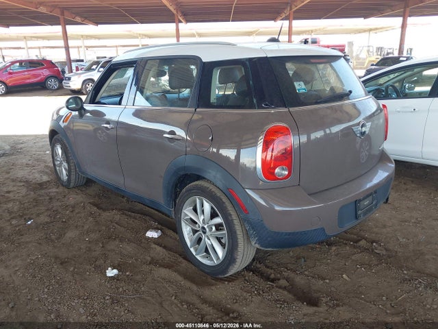 Продажа на аукционе авто 2013 Mini Countryman Cooper, vin: WMWZB3C52DWM08350, номер лота: 45110846