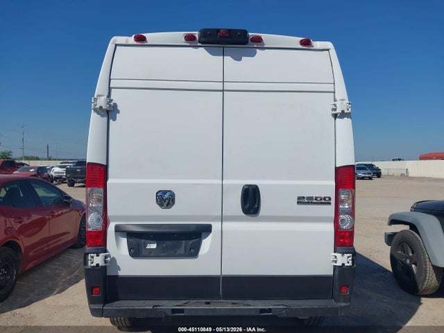 Продаж на аукціоні авто 2025 Ram Promaster 2500 Tradesman High Roof 159 Wb W/pass Seat, vin: 3C6LRVDG7SE506353, номер лоту: 45110849