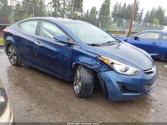 Hyundai Elantra Limited 2015 5NPDH4AE6FH633254 zdjęcie główne