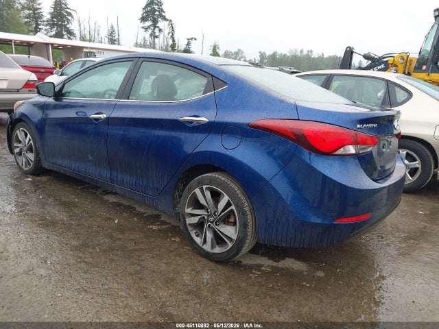 Hyundai Elantra Limited 2015 5NPDH4AE6FH633254 Image 3