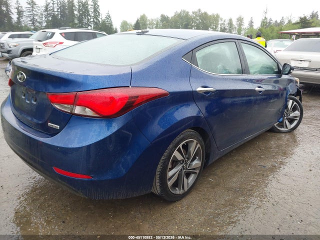 Hyundai Elantra Limited 2015 5NPDH4AE6FH633254 Image 4