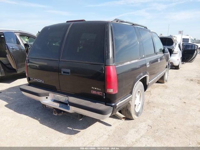 1998 Gmc Yukon Slt მანქანა იყიდება აუქციონზე, vin: 1GKEC13R5WJ703520, აუქციონის ნომერი: 45110884