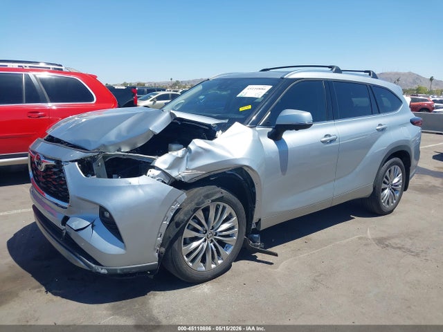 45110886 :رقم المزاد ، 5TDKDRBH2RS048713 vin ، 2024 Toyota Highlander Platinum مزاد بيع