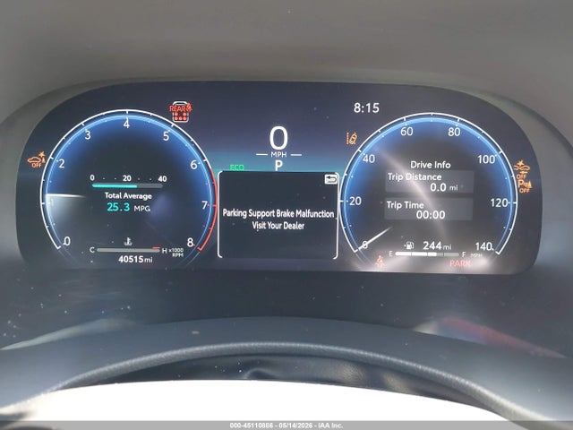45110886 :رقم المزاد ، 5TDKDRBH2RS048713 vin ، 2024 Toyota Highlander Platinum مزاد بيع
