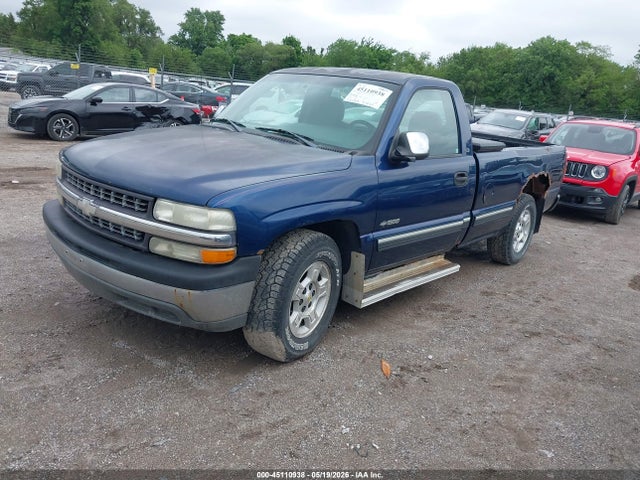 45110938 :رقم المزاد ، 1GCEC14V51Z330349 vin ، 2001 Chevrolet Silverado 1500 Ls مزاد بيع