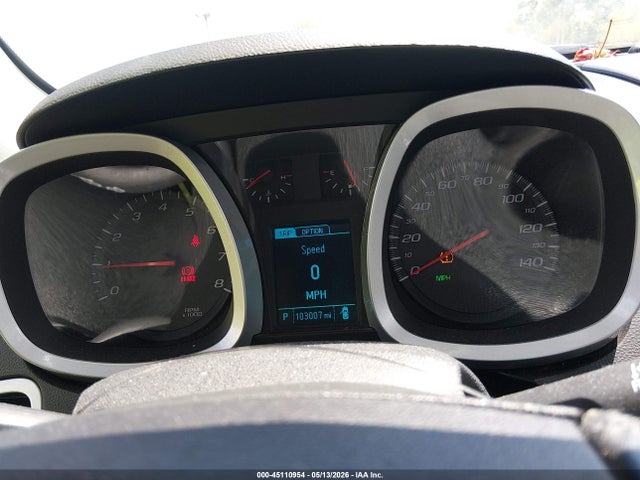2015 Chevrolet Equinox 1lt მანქანა იყიდება აუქციონზე, vin: 1GNALBEK1FZ130964, აუქციონის ნომერი: 45110954