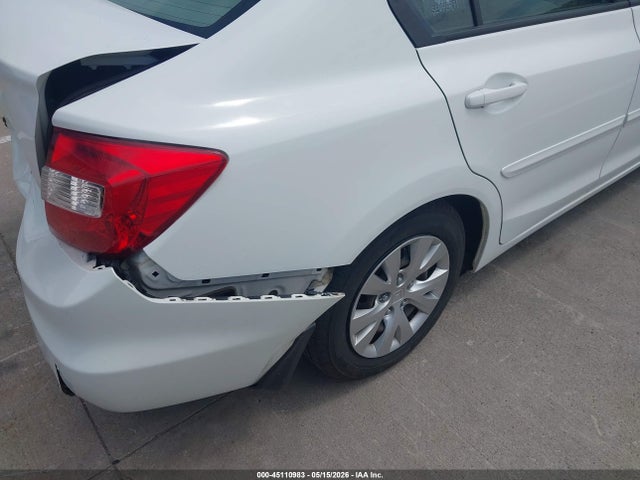 2012 Honda Civic Lx მანქანა იყიდება აუქციონზე, vin: 19XFB2F55CE103428, აუქციონის ნომერი: 45110983