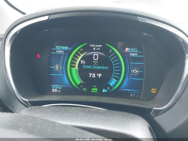 2017 Chevrolet Volt Premier მანქანა იყიდება აუქციონზე, vin: 1G1RB6S55HU116062, აუქციონის ნომერი: 45111026