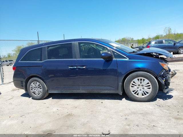 2014 Honda Odyssey Ex მანქანა იყიდება აუქციონზე, vin: 5FNRL5H41EB139128, აუქციონის ნომერი: 45111141