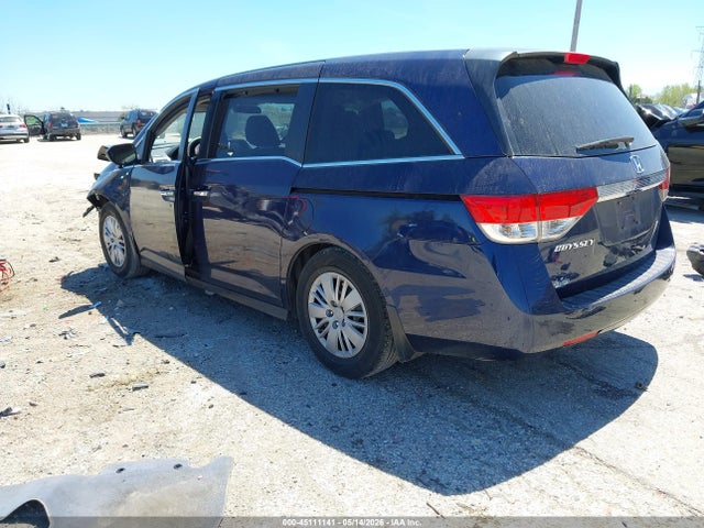 2014 Honda Odyssey Ex მანქანა იყიდება აუქციონზე, vin: 5FNRL5H41EB139128, აუქციონის ნომერი: 45111141