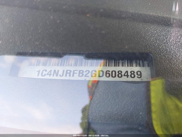 Aukcja sprzedaży 2016 Jeep Patriot Latitude, vin: 1C4NJRFB2GD608489, numer aukcji: 45111235